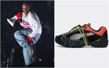 【2026年 8/27 発売】PUMA × A$AP ROCKY STRACAT “PUMA Black/Formula Red” (プーマ エイサップ・ロッキー ストレイキャット) [408509-01]