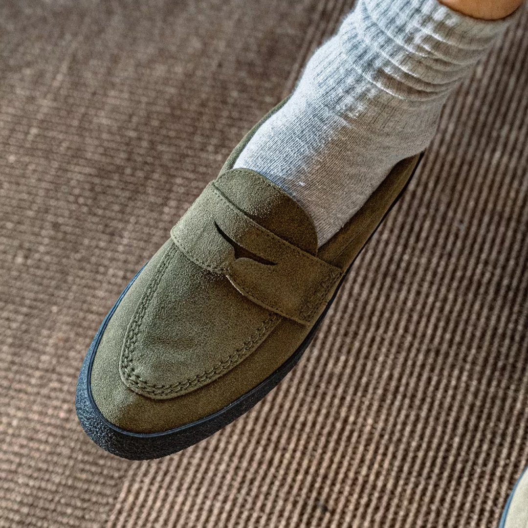 【2026年 8/14 発売】ローファーをスケート仕様にアップデートした CONVERSE CS LOAFER II SK “Olive/Chocolate” (コンバース スケートボーディング ローファー) [33703110/33703111]