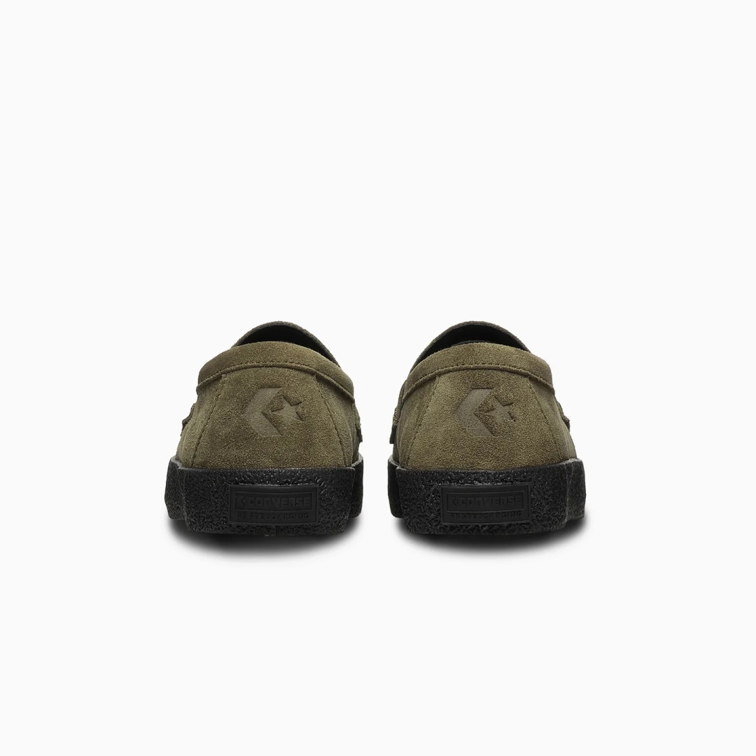【2026年 8/14 発売】ローファーをスケート仕様にアップデートした CONVERSE CS LOAFER II SK “Olive/Chocolate” (コンバース スケートボーディング ローファー) [33703110/33703111]