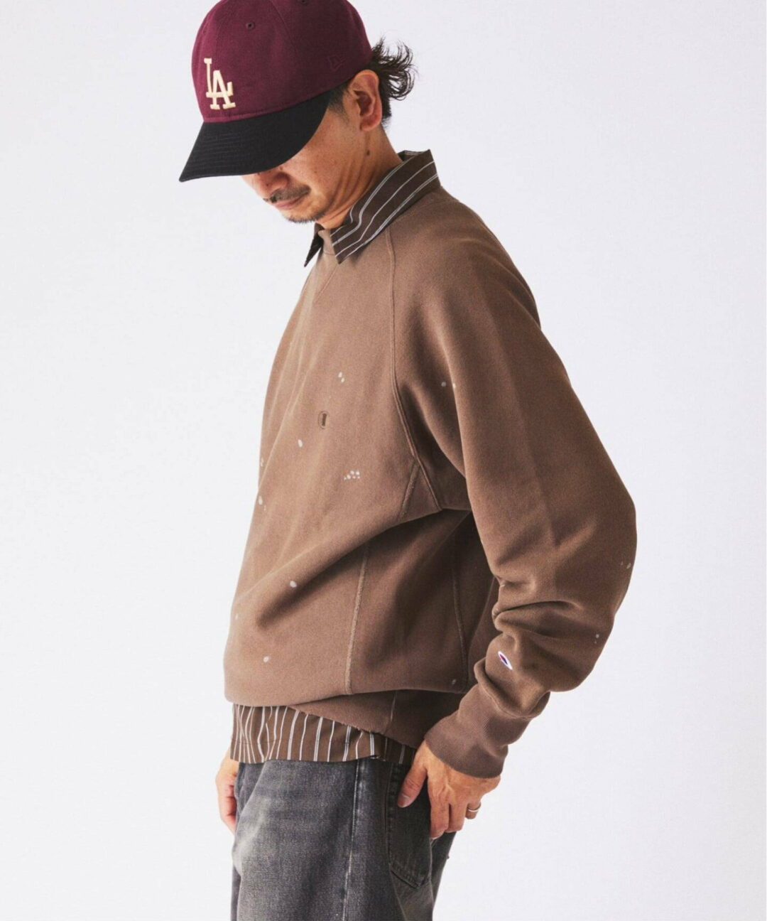 Champion × JOURNAL STANDARD relume 2026 FW 別注 “リバースウィーブ オーバーダイ スウェット”が10月中旬 発売 (チャンピオン ジャーナルスタンダード)