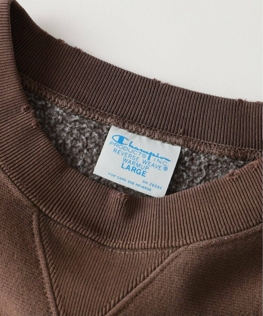Champion × JOURNAL STANDARD relume 2026 FW 別注 “リバースウィーブ オーバーダイ スウェット”が10月中旬 発売 (チャンピオン ジャーナルスタンダード)