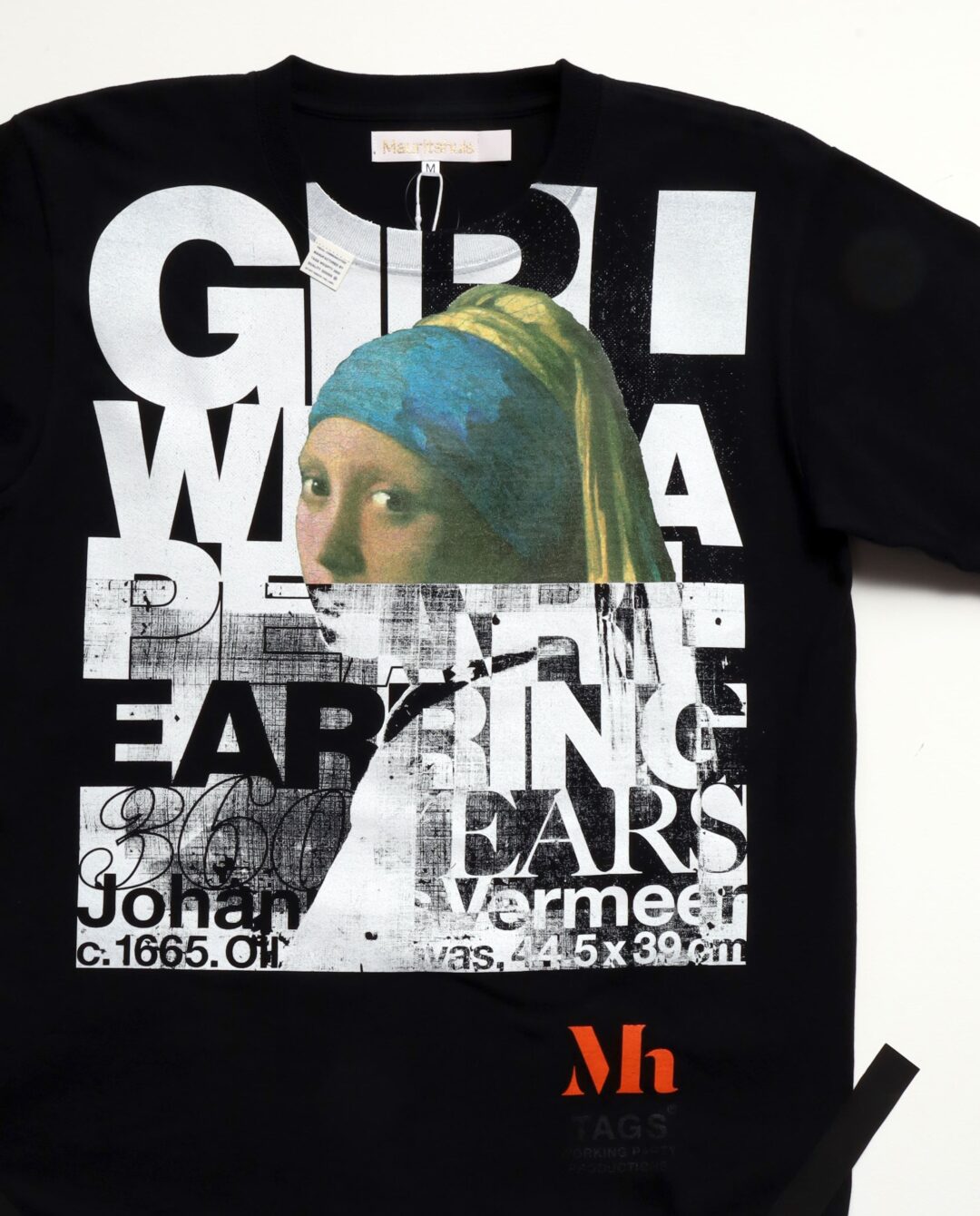 定カラーコラボTシャツを2026年 8/5 発売 (Johannes Vermeer Girl with a Pearl Earring コム デ ギャルソン 大阪)