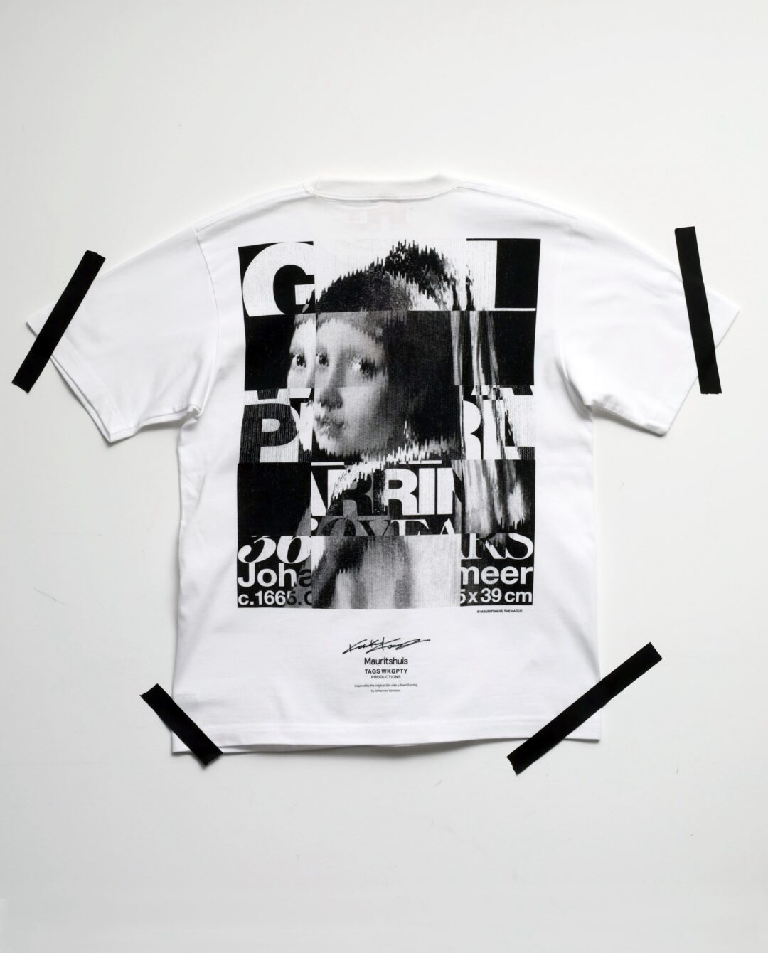 定カラーコラボTシャツを2026年 8/5 発売 (Johannes Vermeer Girl with a Pearl Earring コム デ ギャルソン 大阪)