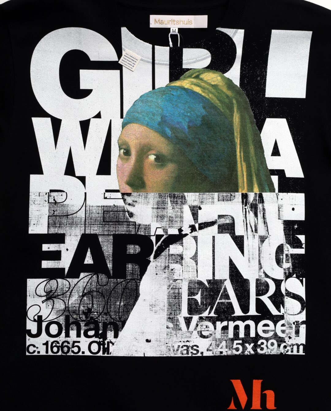 定カラーコラボTシャツを2026年 8/5 発売 (Johannes Vermeer Girl with a Pearl Earring コム デ ギャルソン 大阪)