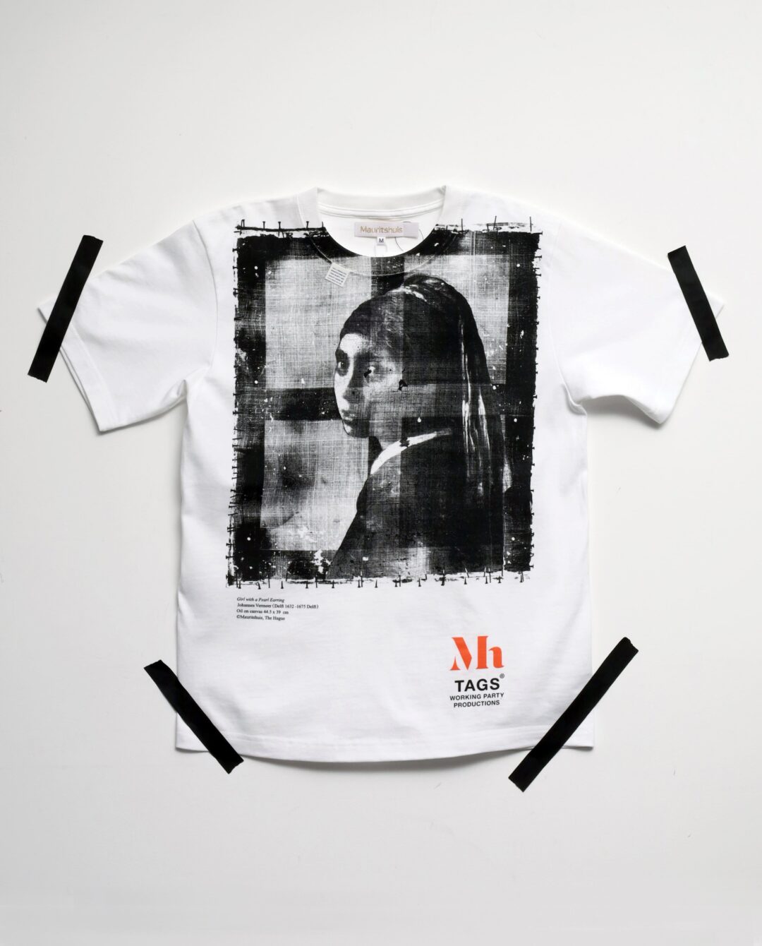 定カラーコラボTシャツを2026年 8/5 発売 (Johannes Vermeer Girl with a Pearl Earring コム デ ギャルソン 大阪)