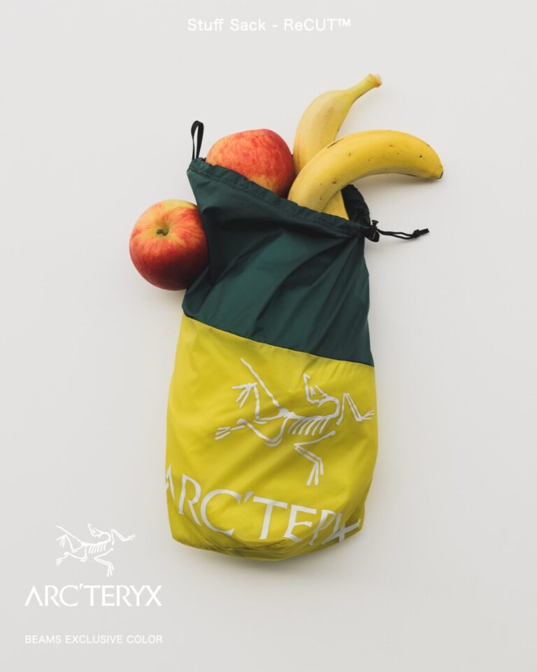 ARC'TERYX / BEAMS EXCLUSIVE "STUFF SACK-ReCUT" 2026（arcteryx × BEAMS）