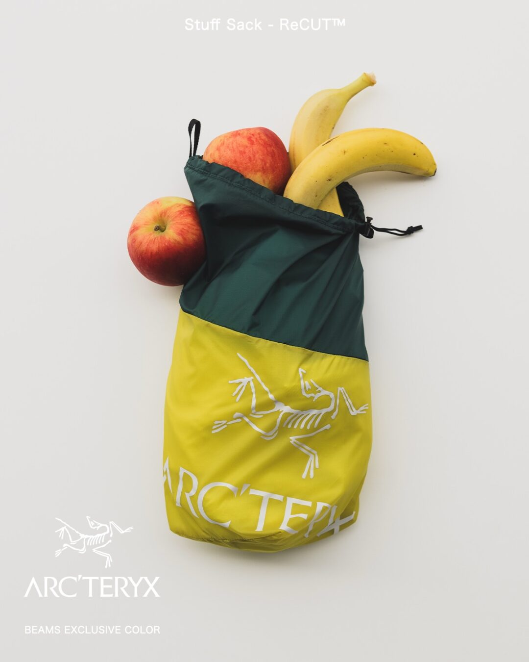 ARC’TERYX / BEAMS EXCLUSIVE “STUFF SACK-ReCUT”が2026年 8/15 発売 (アークテリクス ビームス)