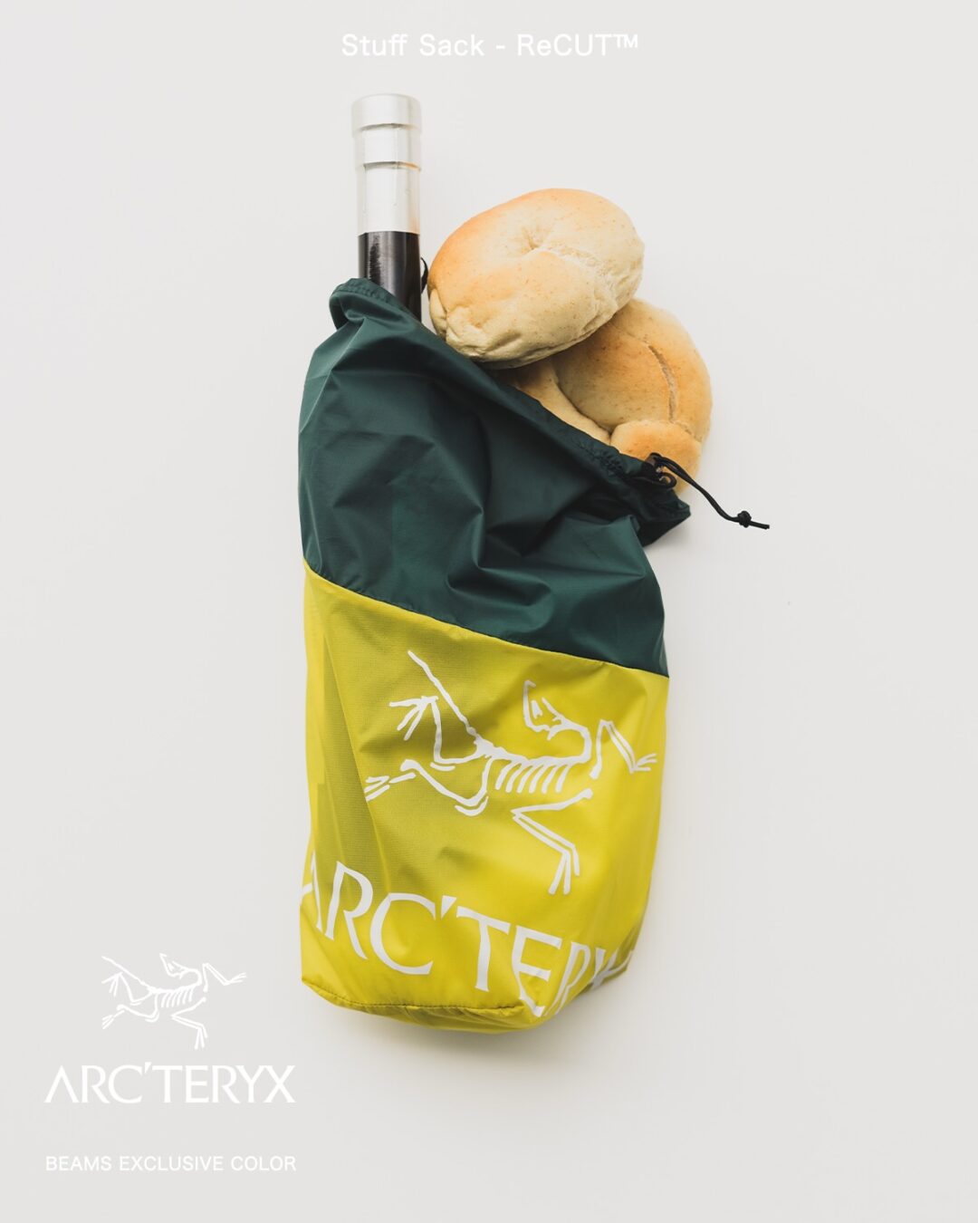 ARC’TERYX / BEAMS EXCLUSIVE “STUFF SACK-ReCUT”が2026年 8/15 発売 (アークテリクス ビームス)