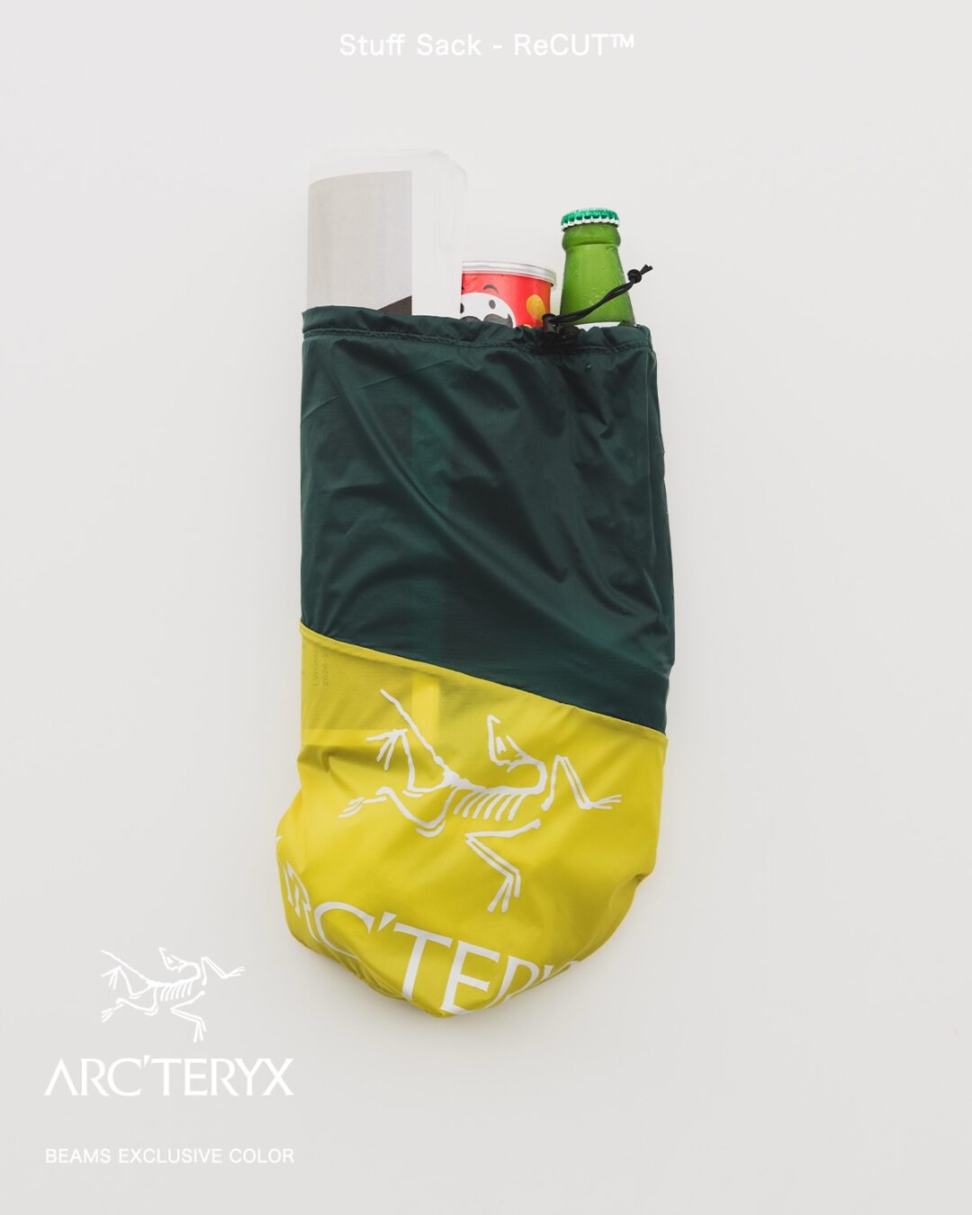 ARC’TERYX / BEAMS EXCLUSIVE “STUFF SACK-ReCUT”が2026年 8/15 発売 (アークテリクス ビームス)