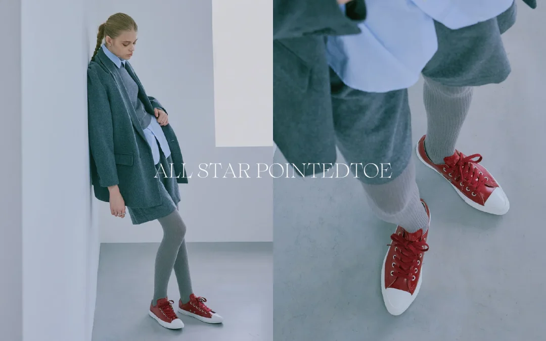 CONVERSE ALL STARをシャープに再定義した「POINTEDTOE」シリーズ「PA OX & GL OX」が2026年 8/21 発売 (コンバース オールスター ポインテッドトウ) [31318460/31318461/31318690/31318691]