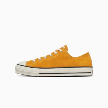 【日本製・2026年 8/20 発売】CONVERSE SUEDE ALL STAR J OX “Gold” (コンバース スエード オールスター “ゴールド”) [31317910]