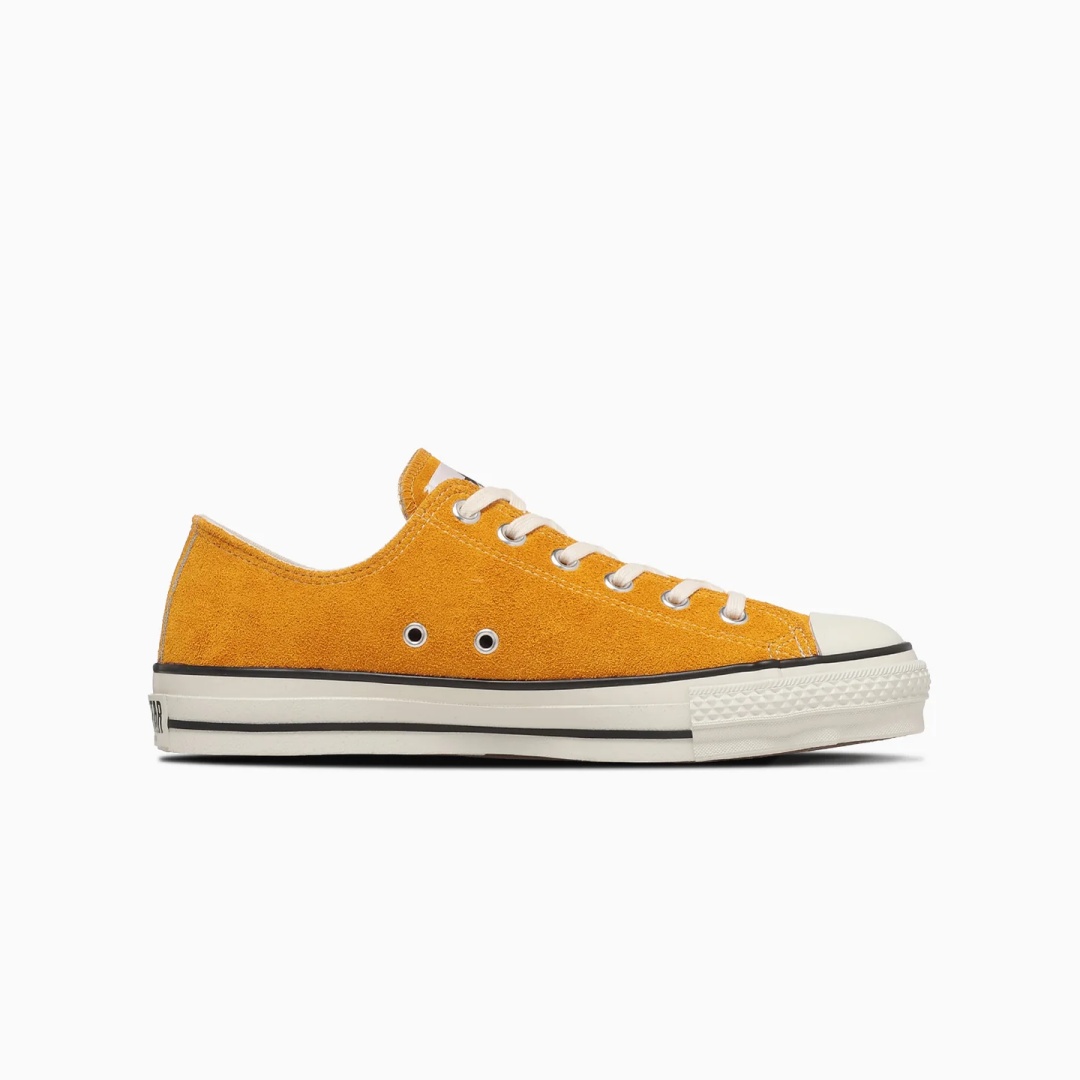 【日本製・2026年 8/20 発売】CONVERSE SUEDE ALL STAR J OX “Gold” (コンバース スエード オールスター “ゴールド”) [31317910]
