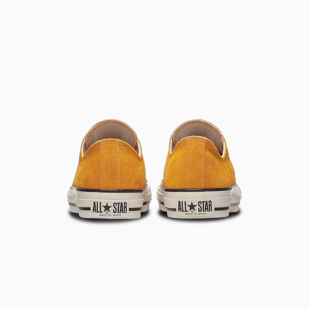 【日本製・2026年 8/20 発売】CONVERSE SUEDE ALL STAR J OX “Gold” (コンバース スエード オールスター “ゴールド”) [31317910]