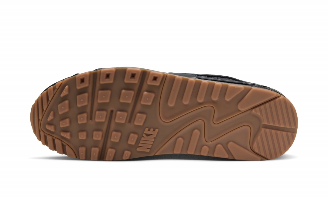 【2026年 発売予定】NIKE AIR MAX 90 PREMIUM “Black/Gum Medium Brown/Volt” (ナイキ エア マックス プレミアム “ブラック/ブラウン/ボルト”) [IQ7129-001]