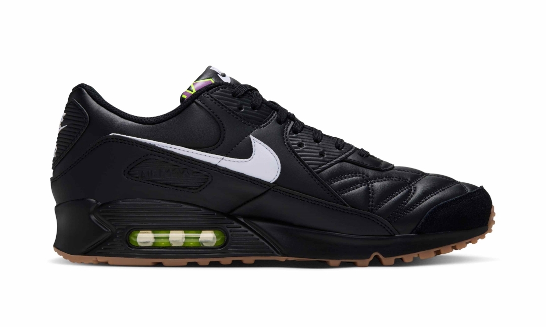 【2026年 発売予定】NIKE AIR MAX 90 PREMIUM “Black/Gum Medium Brown/Volt” (ナイキ エア マックス プレミアム “ブラック/ブラウン/ボルト”) [IQ7129-001]