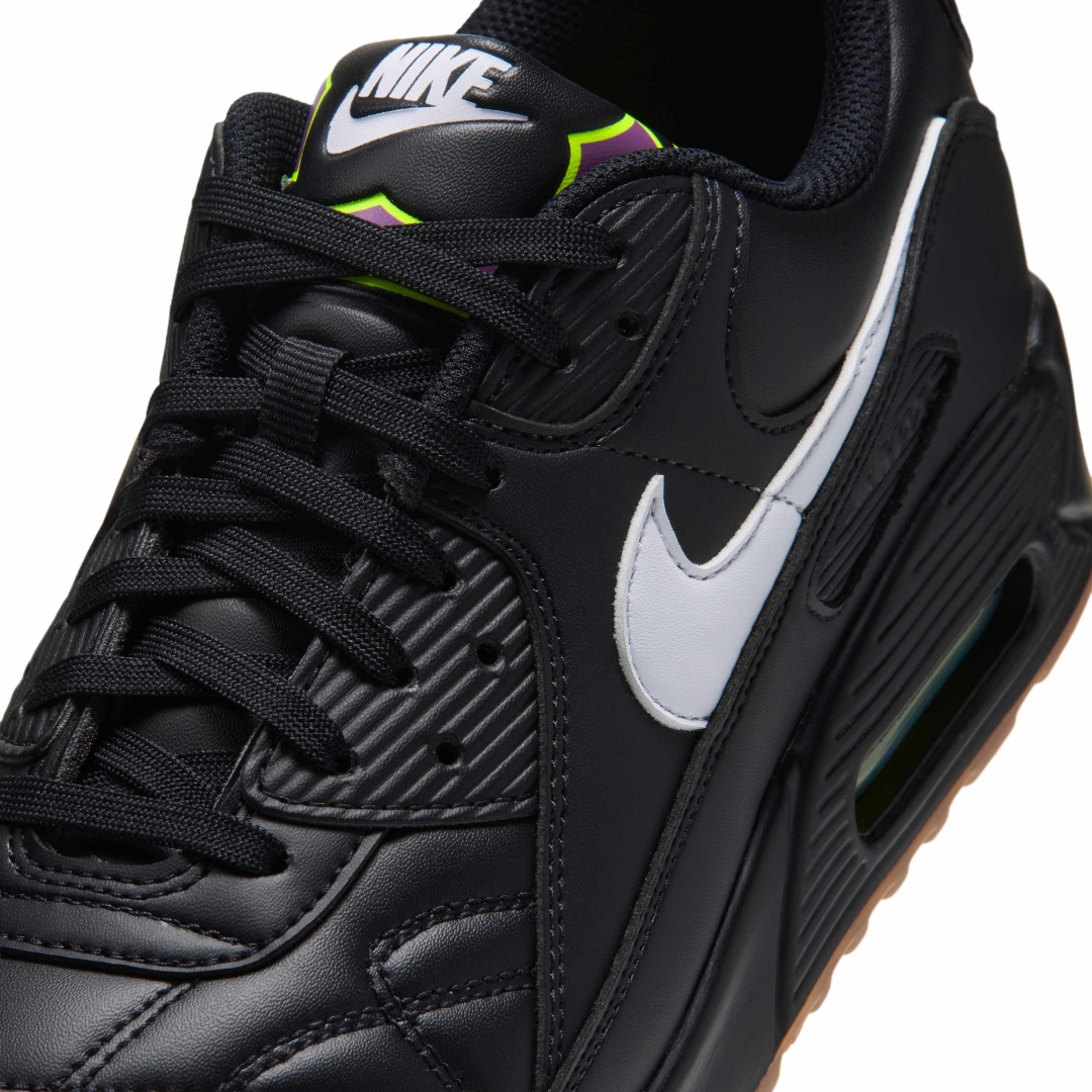 【2026年 発売予定】NIKE AIR MAX 90 PREMIUM “Black/Gum Medium Brown/Volt” (ナイキ エア マックス プレミアム “ブラック/ブラウン/ボルト”) [IQ7129-001]