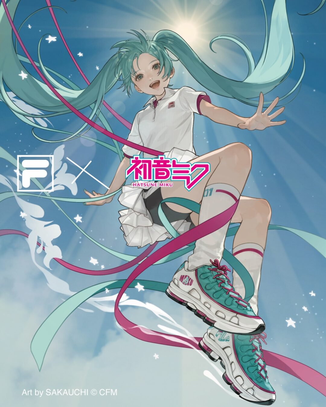 「FILA × 初音ミク」コラボプロジェクト第4弾「SILVA TRAINER」が2026年 9/1 00:00 先行予約 (フィラ)