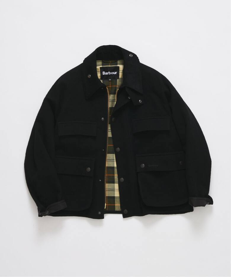 Barbour × JOURNAL STANDARD 2026 FW 別注 “ウール クロップド オールドビデール”が11月上旬 発売 (バブアー ジャーナルスタンダード)