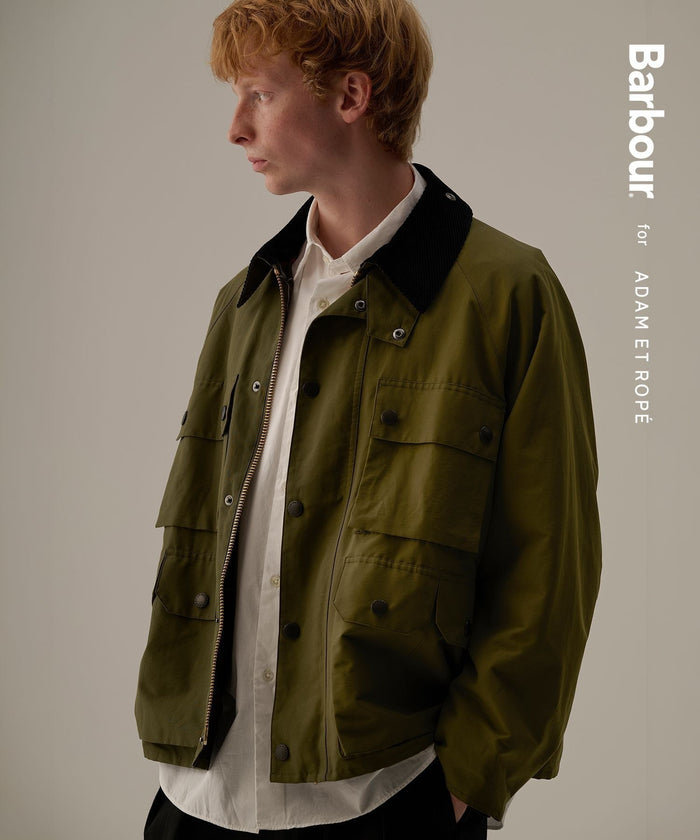 ADAM ET ROPE’ HOMME × Barbour 別注 “EX 4POCKET SHORT BLOUSON”が2026年 8月中旬 発売 (アダム エ ロペ バブアー)