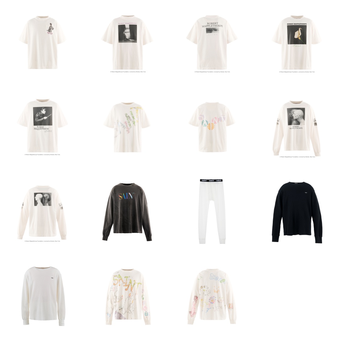 SAINT Mxxxxxx 2026 FW 6th ドロップ「Robert Mapplethorpe」フィーチャーや「Coco Star Sims」とのコラボアイテムが9/5 発売 (セントマイケル 2026年 秋冬)