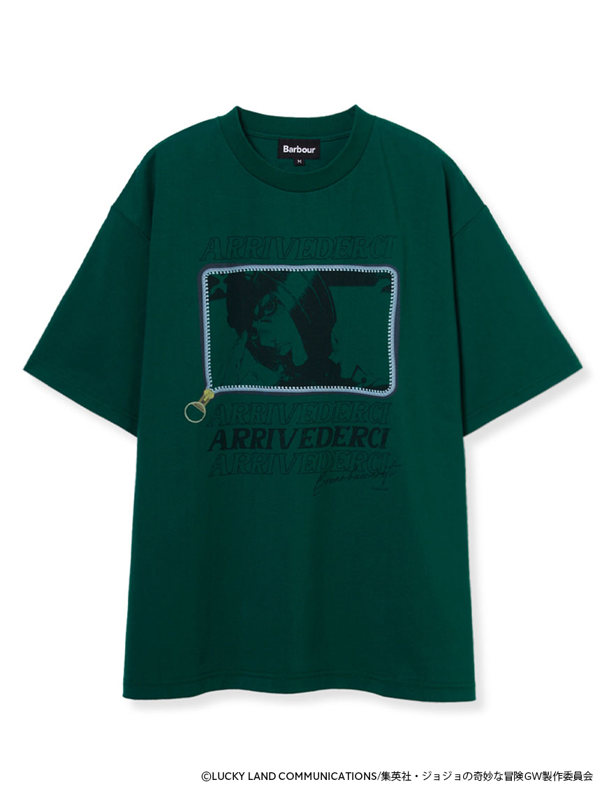 バブアー × アニメ「ジョジョの奇妙な冒険 黄金の風」コラボTシャツが2026年 9/4 発売 (Barbour JoJo’s Bizarre Adventure: Golden Wind)