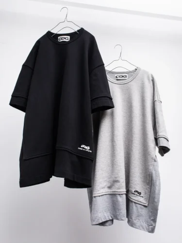 CDG 2026 “Oversized Tee x Short sleeve Sweat”が発売予定 (シーディージー COMME des GARCONS コム デ ギャルソン “オーバーサイズTシャツ × 半袖スウェット”)