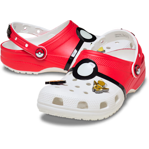 ポケモン モンスターボール × クロックス クラシッククロッグが2026年 8/28 発売予定 (Crocs Classic Clog POKEMON Poke Ball) [212064]