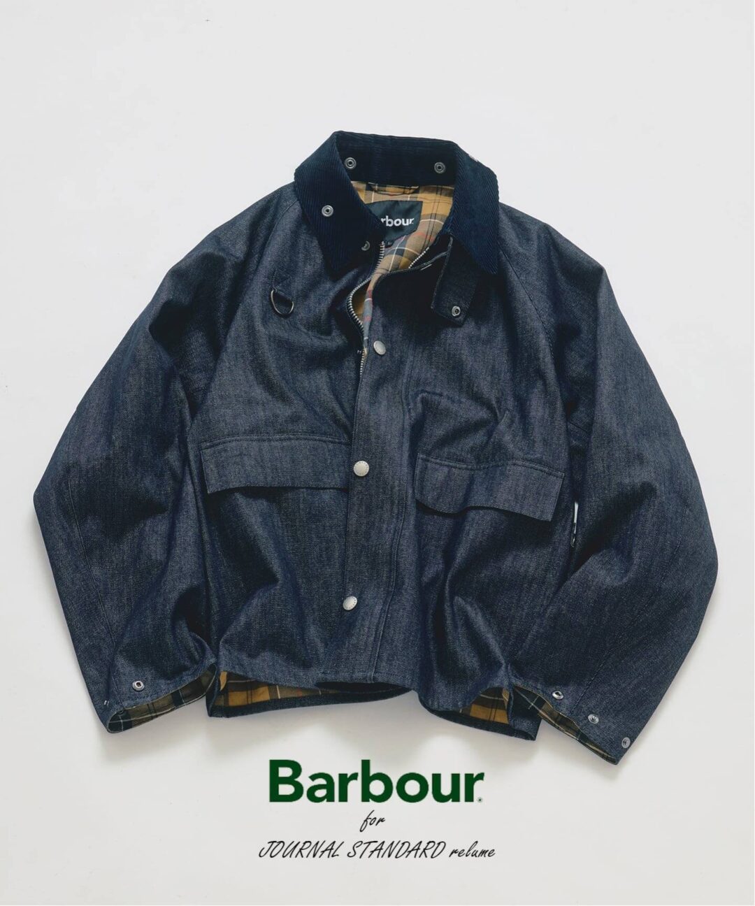 JOURNAL STANDARD relume × Barbour 2026 FW 別注 “デニム スペイジャケット”が10月上旬 発売 (ジャーナルスタンダード バブアー)