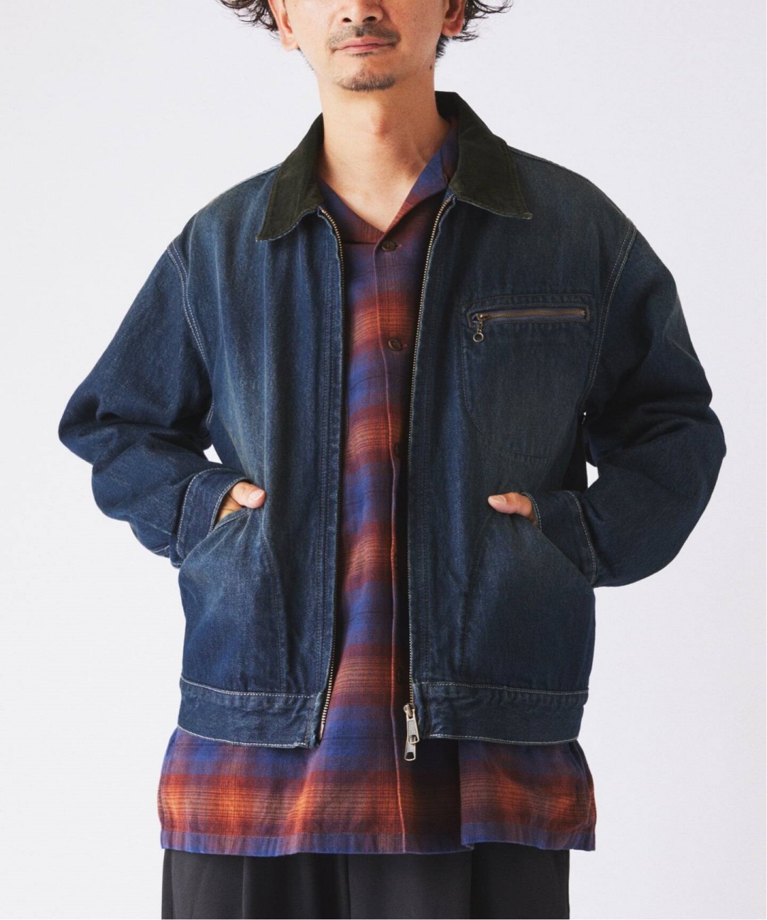 JOURNAL STANDARD relume 2026 FW スモーキーデニム “ジップ ジャケット & ワイドパンツ”が10月中旬 発売 (ジャーナルスタンダード)