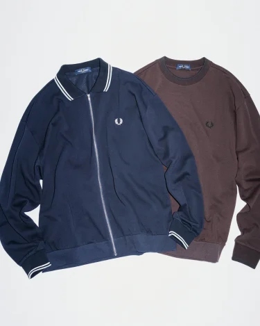BEAUTY&YOUTH × FRED PERRY 2026 FW 別注 “L/S Tee & ツインティップ ジップ ジャケット”が8/14 発売 (ビューティアンドユース フレッドペリー)