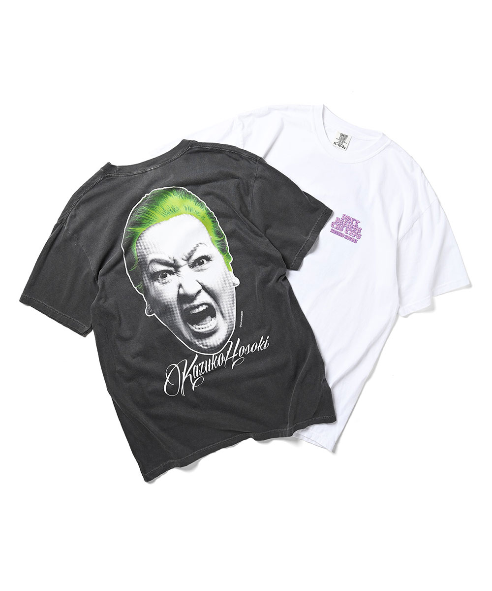 HOMEGAMEから「細木数子」をフィーチャーした「KAZUKI HOSOKI LEGENDARY RAP TEES Vol.2」が2026年 8/21 先行発売 (ホームゲーム KAZUKO HOSOKI 地獄に落ちるわよ)