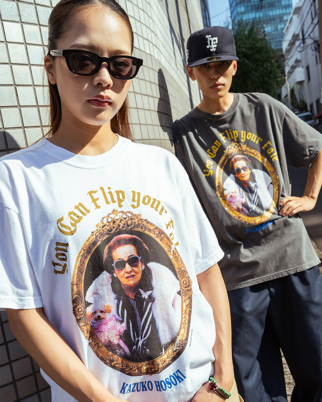 HOMEGAMEから「細木数子」をフィーチャーした「KAZUKI HOSOKI LEGENDARY RAP TEES Vol.2」が2026年 8/21 先行発売 (ホームゲーム KAZUKO HOSOKI 地獄に落ちるわよ)