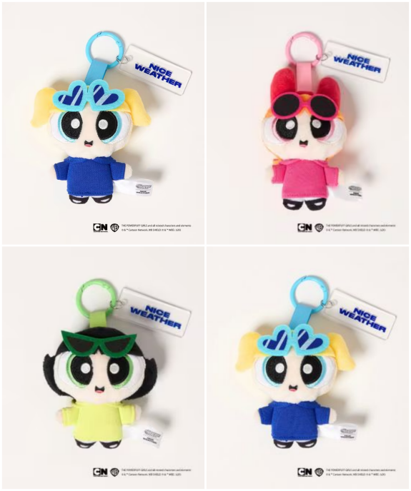 The PowerPuff Girls × NICE WEATHER ポップでパワフルな魅力を日常に落とし込んだ雑貨コレクションが8/7 予約販売 (パワーパフ ガールズ ナイスウェザー)