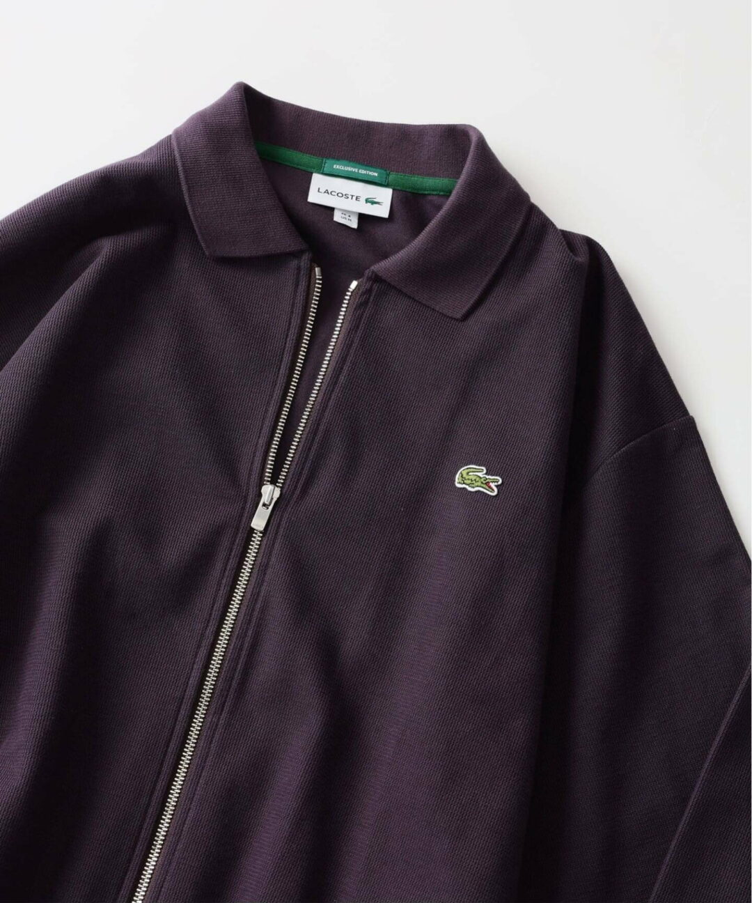 JOURNAL STANDARD relume × LACOSTE 2026 FW 別注 “ミラノリブ フルジップ カーディガン”が9月下旬 発売 (ジャーナルスタンダード ラコステ)