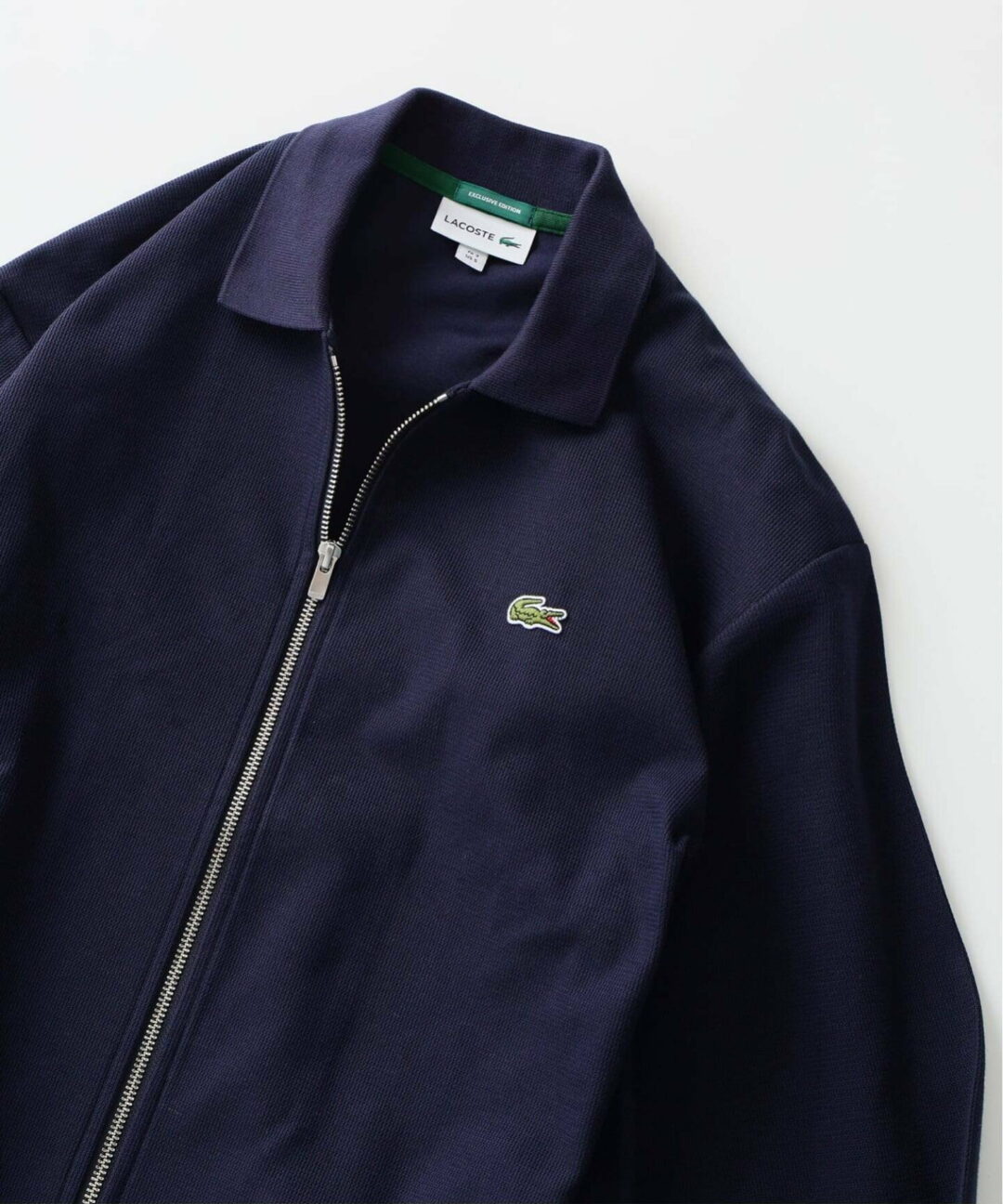 JOURNAL STANDARD relume × LACOSTE 2026 FW 別注 “ミラノリブ フルジップ カーディガン”が9月下旬 発売 (ジャーナルスタンダード ラコステ)