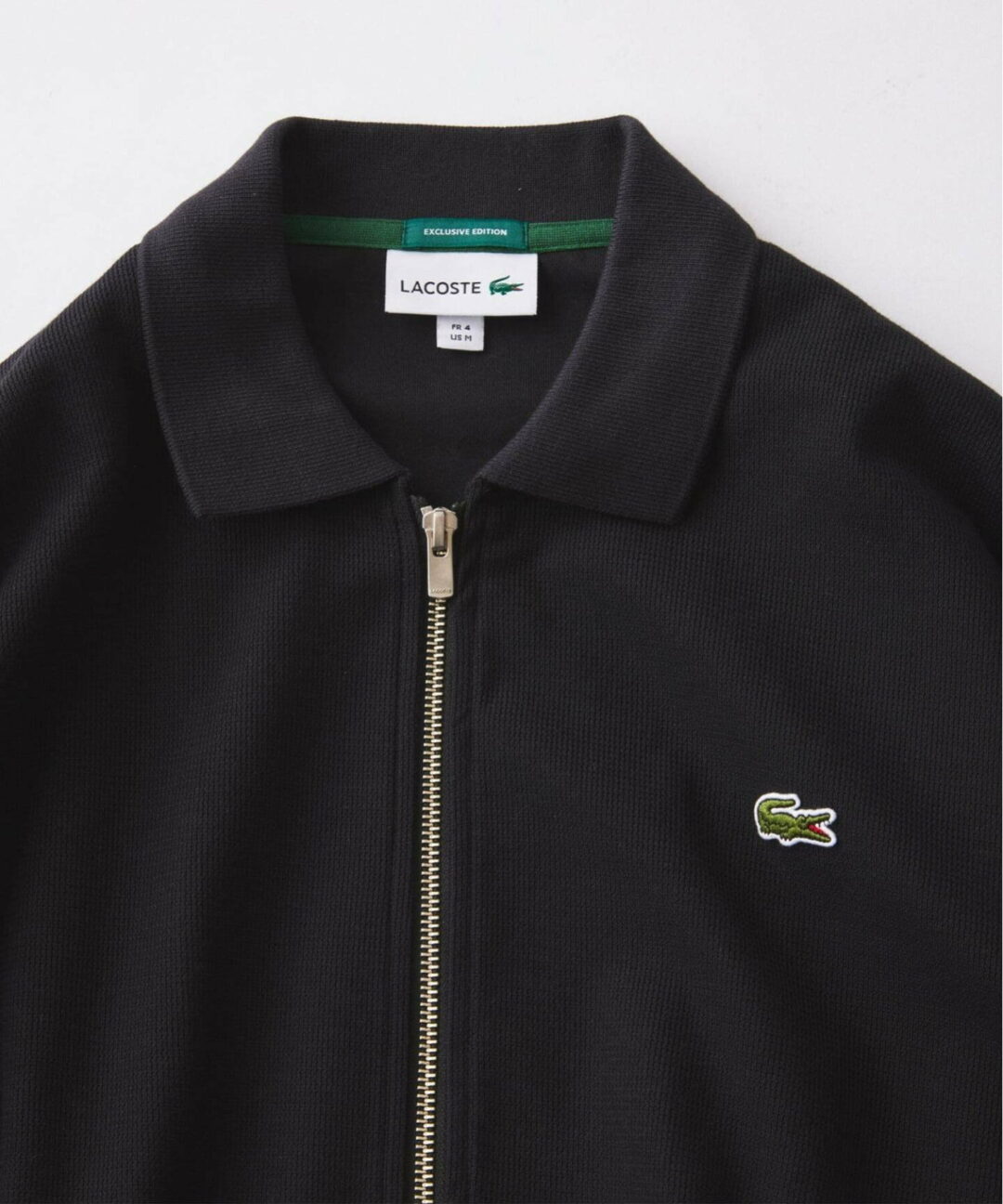 JOURNAL STANDARD relume × LACOSTE 2026 FW 別注 “ミラノリブ フルジップ カーディガン”が9月下旬 発売 (ジャーナルスタンダード ラコステ)
