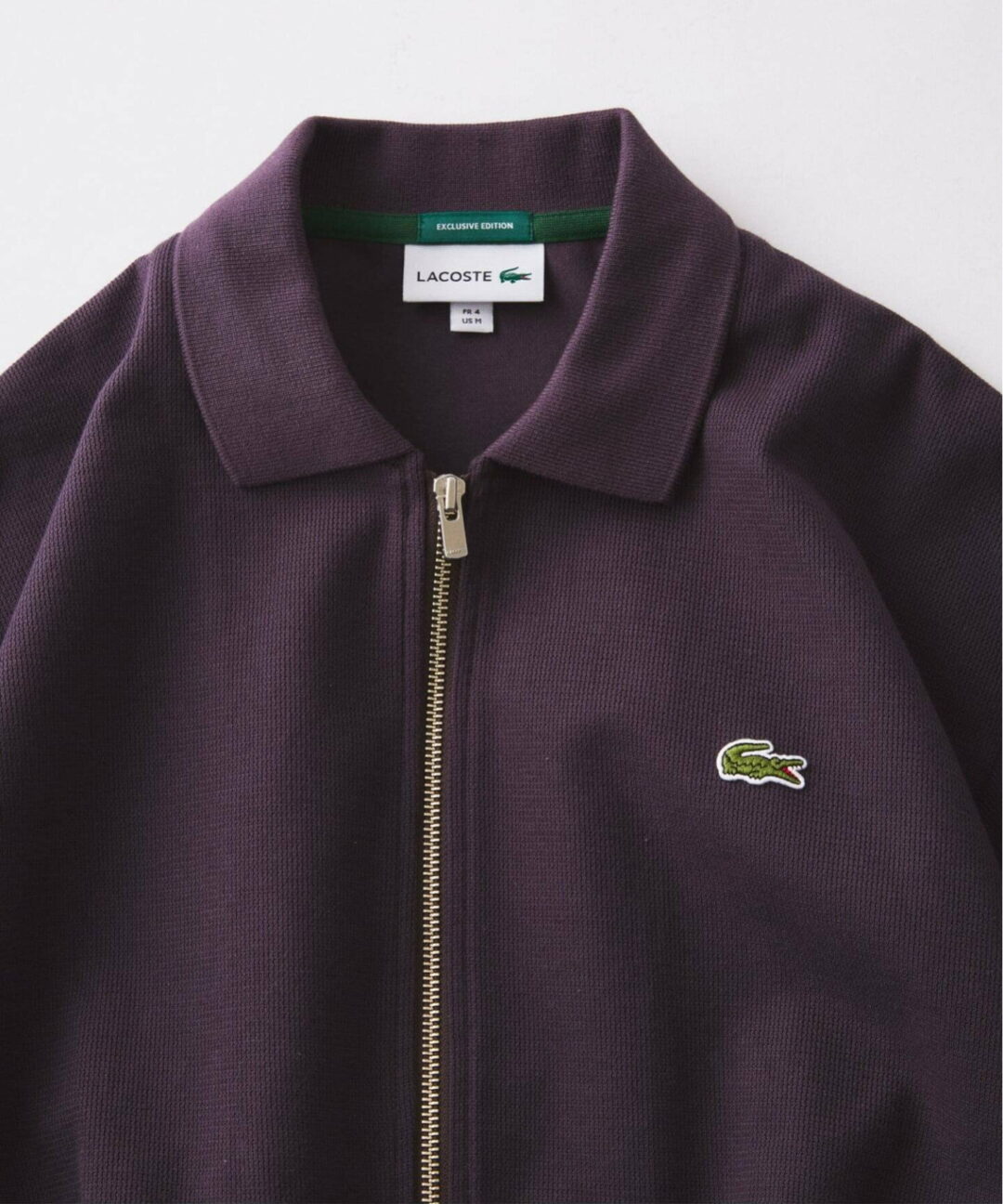 JOURNAL STANDARD relume × LACOSTE 2026 FW 別注 “ミラノリブ フルジップ カーディガン”が9月下旬 発売 (ジャーナルスタンダード ラコステ)