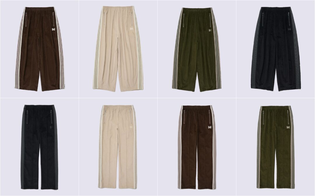 NEEDLES × STUDIOUS 2026 FW 別注 “Track Pant & H.D. Track Pant – Corduroy”が8/27 19:00 発売 (ニードルズ ステュディオス)