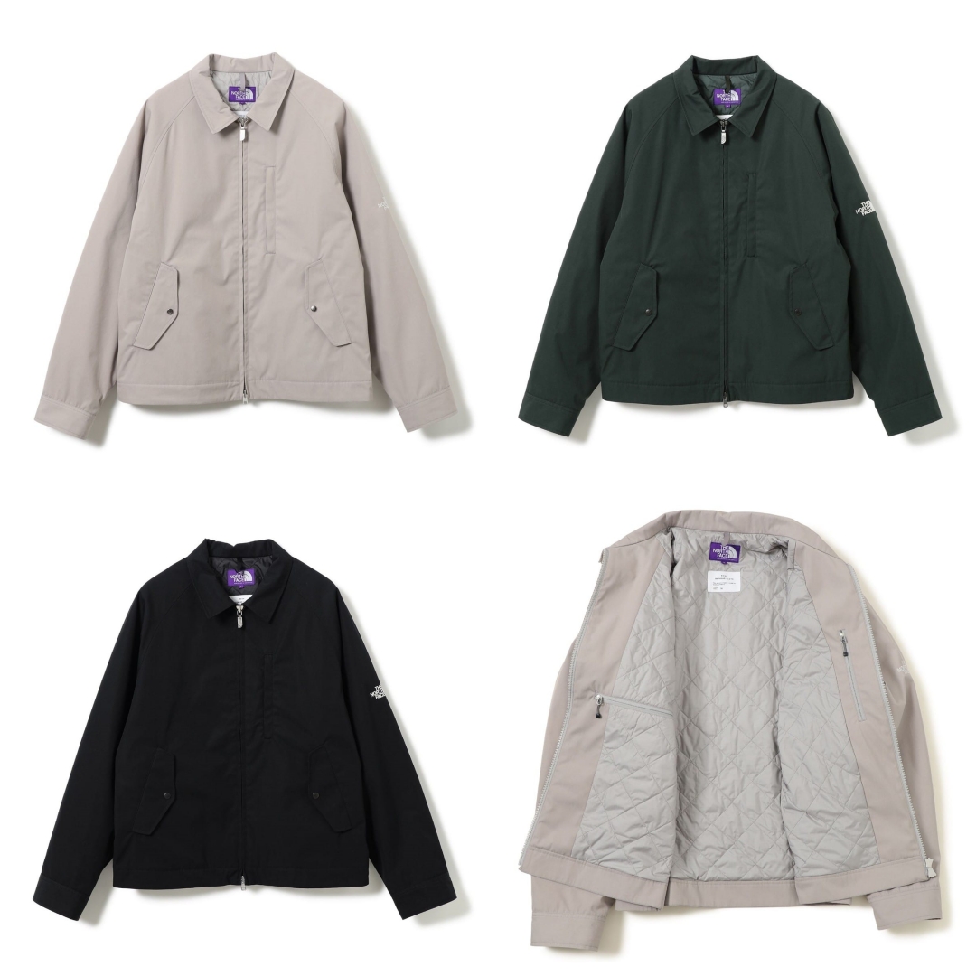 【2026 FW・10月上旬 発売】THE NORTH FACE PURPLE LABEL × BEAMS ”Zip-up blouson” (ザ・ノース・フェイス パープルレーベル ビームス ジップ ブルゾン 2026年 秋冬)