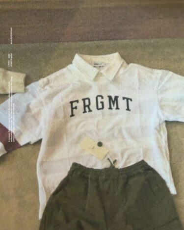藤原ヒロシ/FRAGMENTのキッズアパレル「frgmtmini」”College Collection”が2025年 9/3 発売 (フラグメントミニ)