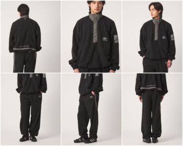 UMBRO × CITEN 2026 FW 別注 “ハーフジップフリース & フリースパンツ”が8/15 発売 (アンブロ シテン)