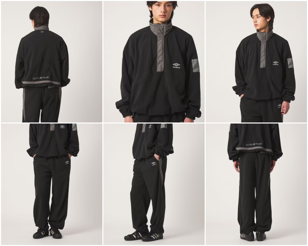 UMBRO × CITEN 2026 FW 別注 “ハーフジップフリース & フリースパンツ”が8/15 発売 (アンブロ シテン)