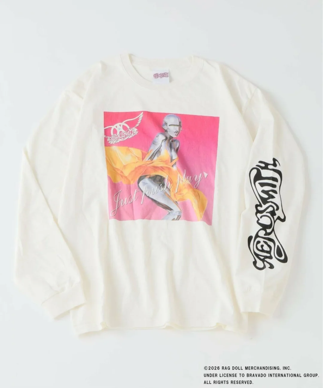JOURNAL STANDARD relume × ロックバンド「AEROSMITH」 別注 ヴィンテージ加工 プリントロンTが9月上旬 発売 (ジャーナルスタンダード エアロスミス)