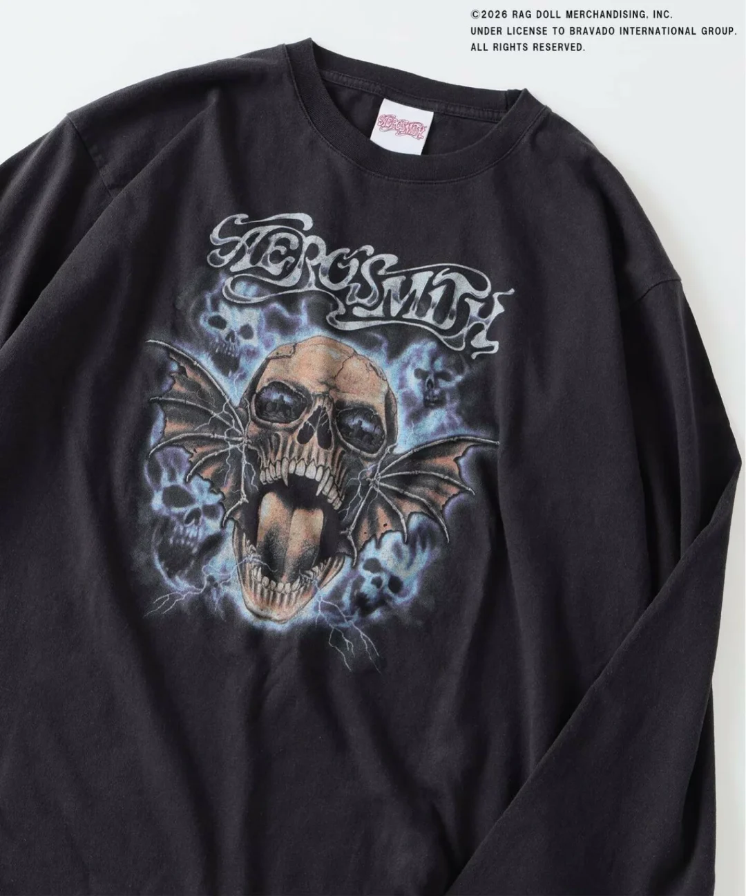 JOURNAL STANDARD relume × ロックバンド「AEROSMITH」 別注 ヴィンテージ加工 プリントロンTが9月上旬 発売 (ジャーナルスタンダード エアロスミス)