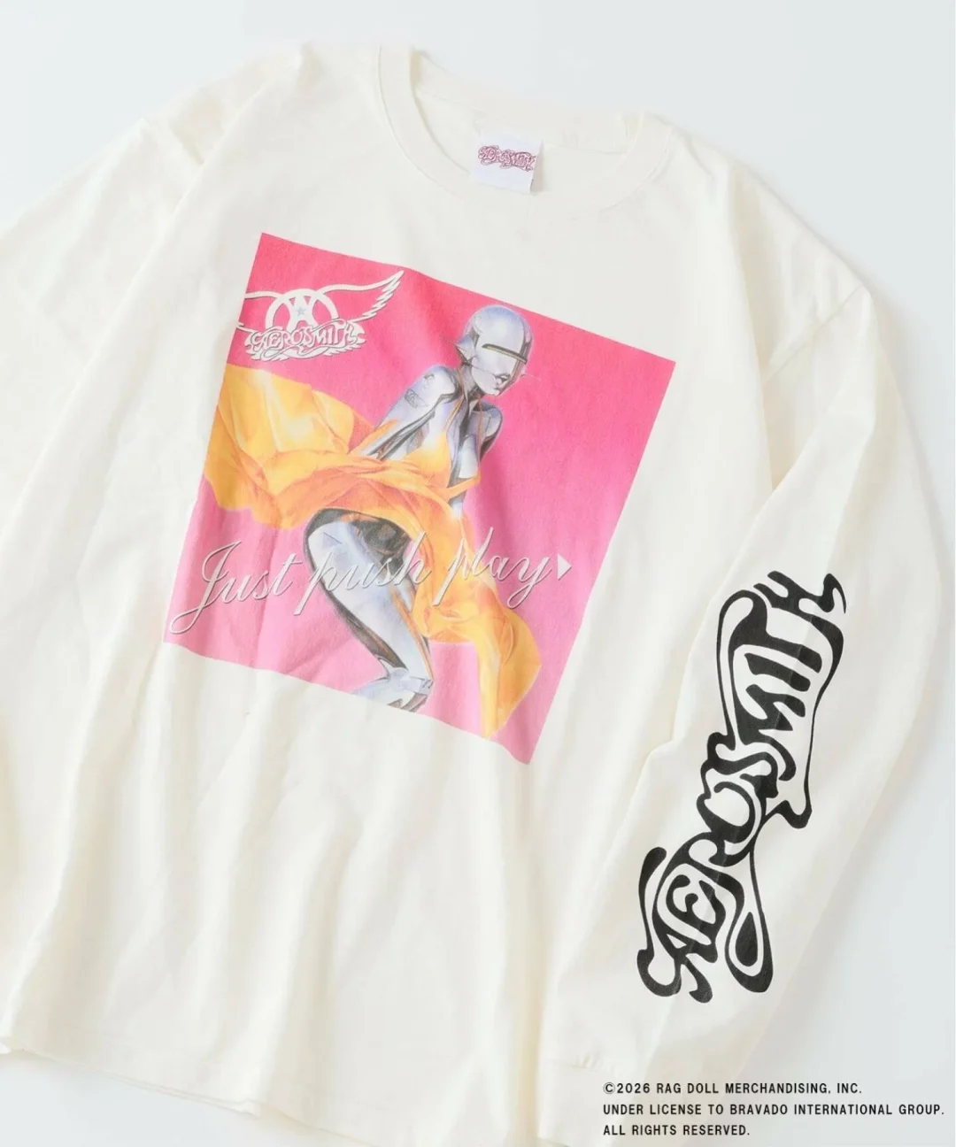 JOURNAL STANDARD relume × ロックバンド「AEROSMITH」 別注 ヴィンテージ加工 プリントロンTが9月上旬 発売 (ジャーナルスタンダード エアロスミス)