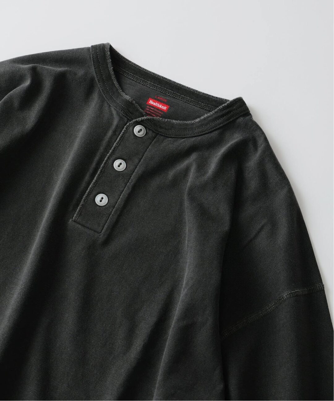 JOURNAL STANDARD relume × Healthknit 2026 FW 別注 “ヘンリーネック ロンT”が9月中旬 発売 (ジャーナルスタンダード ヘルスニット)