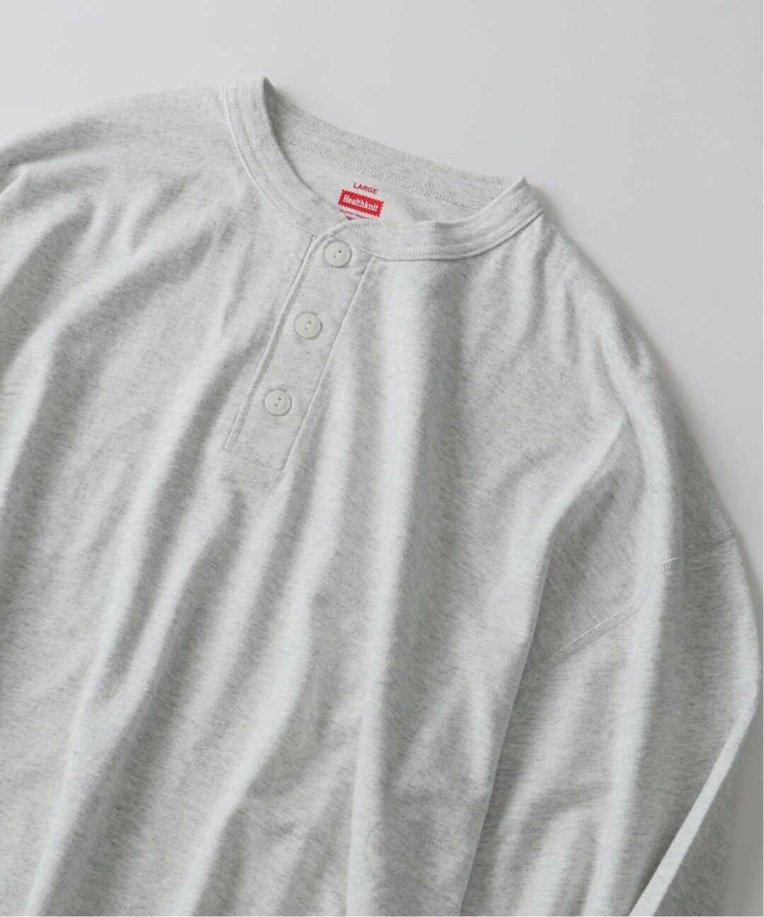 JOURNAL STANDARD relume × Healthknit 2026 FW 別注 “ヘンリーネック ロンT”が9月中旬 発売 (ジャーナルスタンダード ヘルスニット)