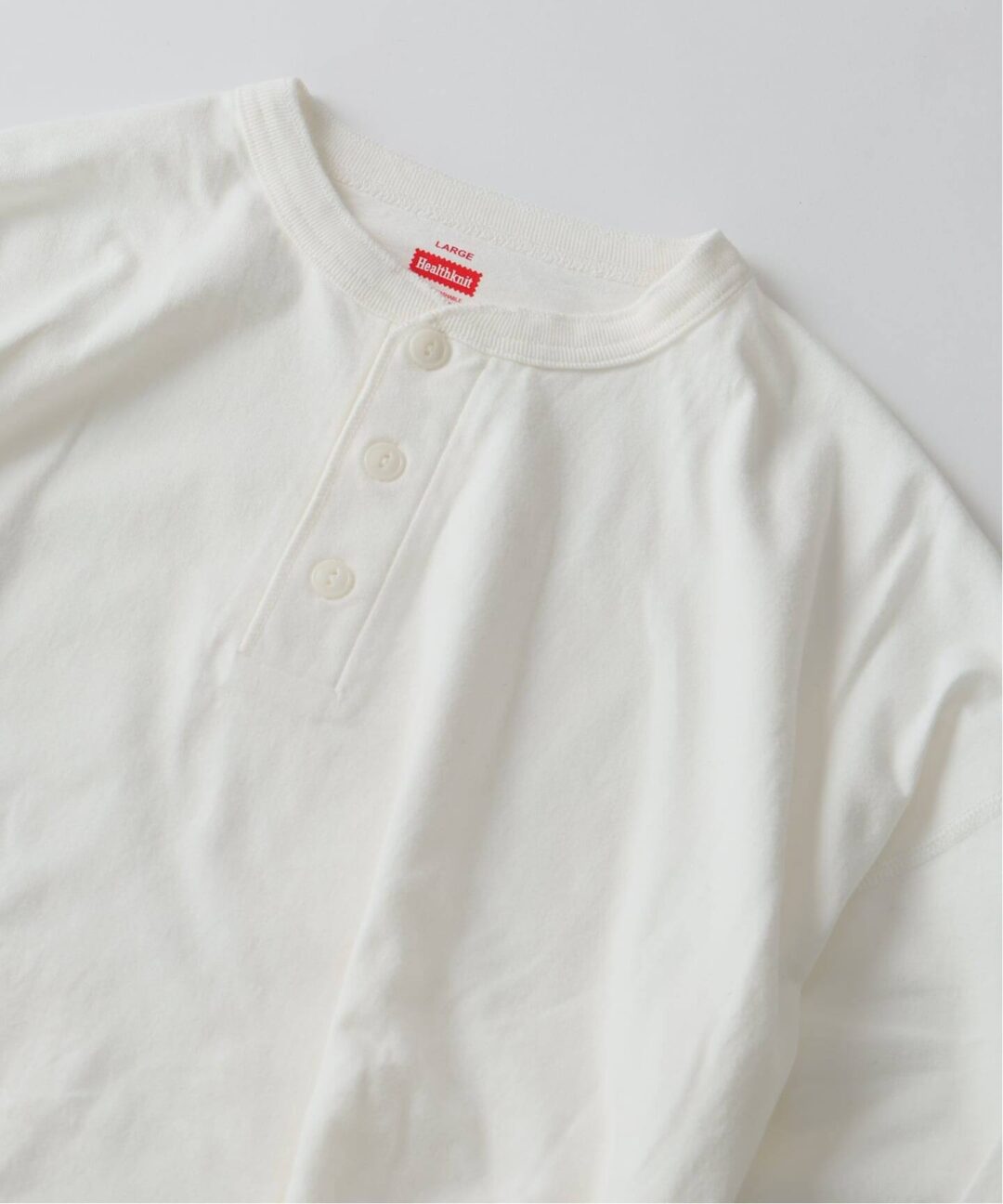 JOURNAL STANDARD relume × Healthknit 2026 FW 別注 “ヘンリーネック ロンT”が9月中旬 発売 (ジャーナルスタンダード ヘルスニット)