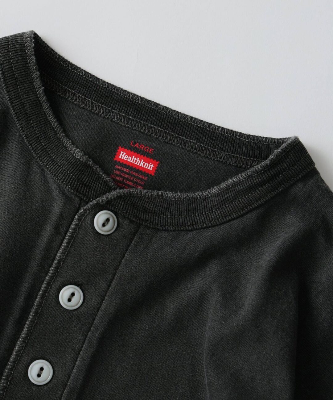 JOURNAL STANDARD relume × Healthknit 2026 FW 別注 “ヘンリーネック ロンT”が9月中旬 発売 (ジャーナルスタンダード ヘルスニット)