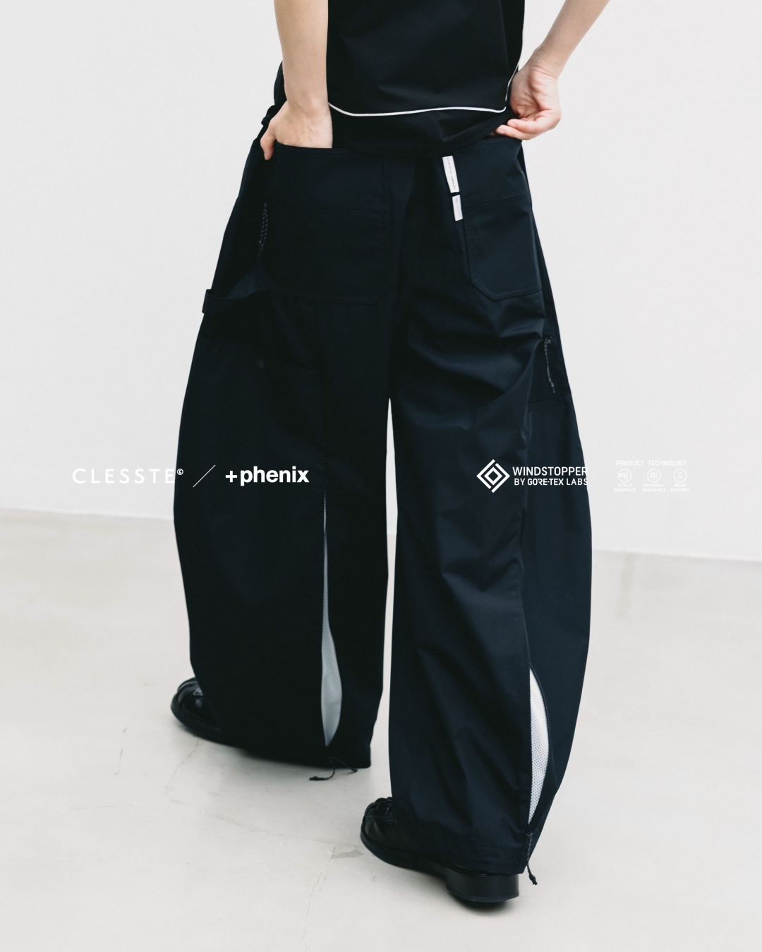 CLESSTE × Plus Phenix 2026 FALL 別注 “WINDSTOPPER by GORE-TEX LABS CITY MASSIVE UTILITY PANTS”が8/26 発売 (クレスト プラスフェニックス ゴアテックス ウィンドストッパー パンツ)